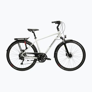 Trekingový bicykel KROSS Trans 5.0 grey/navy blue/gloss