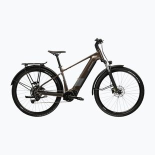 Elektrický bicykel KROSS Influx Suv Hybrid 1.0 820Wh brown/silver/gloss