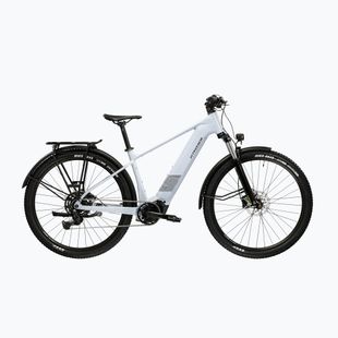 Elektrický bicykel KROSS Influx Suv Hybrid 1.0 820 el. grey/graphite/gloss