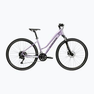 Dámsky krosový bicykel  KROSS Evado 5.0 In purple/black/gloss