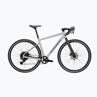 Gravelový bicykel KROSS Esker 1.0 grey/graphite/matte