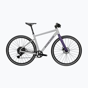 Gravelový bicykel KROSS Esker 1.0 FL grey/purple/gloss