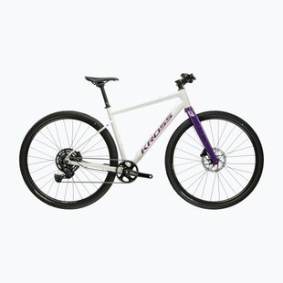 Gravelový bicykel KROSS Esker 1.0 FL grey/purple/gloss