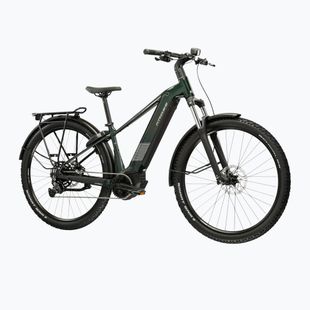 Elektrický bicykel KROSS Influx Suv Hybrid 2.0 600Wh green/silver/gloss