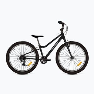 Detský bicykel KROSS Liftie 24 black/silver/gloss