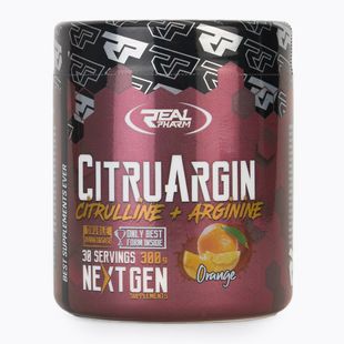 Real Pharm Citrulín + Arginín 300 g oranžový