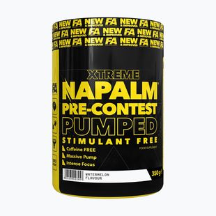 Fitness Authority predtréningovka Napalm Pre-Contest Pumped Stimulant Free 350 g sour watermelon