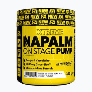 Predtréningový doplnok Fitness Authority Napalm On Stage Pump 313 g mango/lemon