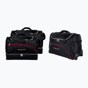 Súprava tašiek do batožinového priestoru KJUST Kia Soul 2014-2016 3 ks black