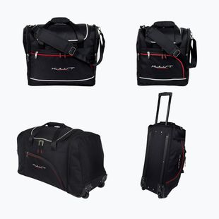 Súprava tašiek do batožinového priestoru auta KJUST Audi Q3 2011-2018 4 ks black