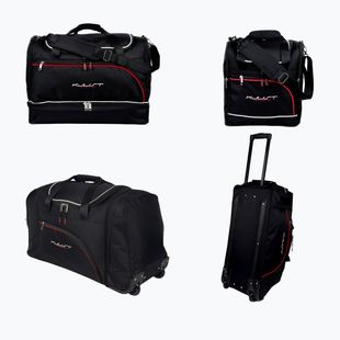 KJUST sada tašiek do kufra Subaru Impreza 2017+ 4 ks čierna.