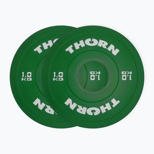 Závažie  THORN FIT Fractional 2 x 2 kg green/white