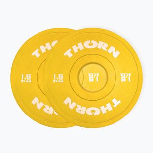 Závažie  THORN FIT Fractional 2 x 3 kg yellow/white