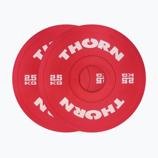 Závažie  THORN FIT Fractional 2 x 5 kg red/white