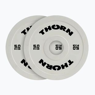 Závažie  THORN FIT Fractional  2 x 10 kg white/black