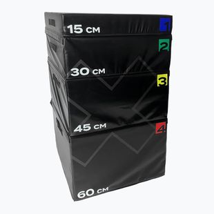 Plyometrická bedňa THORN FIT Soft Plyo Box set black
