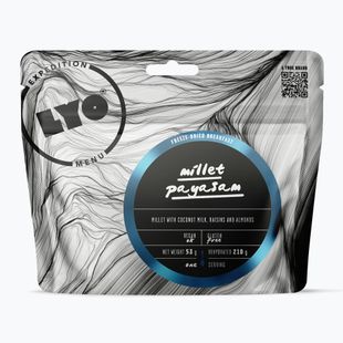 Mrazom sušené potraviny LYOFOOD Jaglanka na kokosovom nápoji 210 g