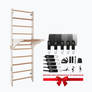 Tréningové rebriny RINAGYM Pro Pure pure white