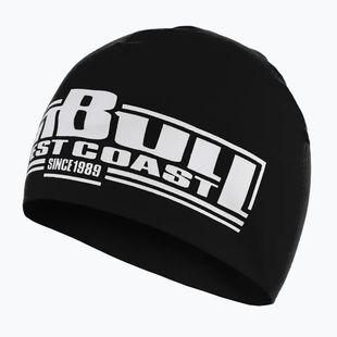 Pitbull West Coast Beanie Classic Boxerská zimná čiapka čierna/biela