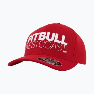 Pitbull Snapback Seascape červená baseballová čiapka
