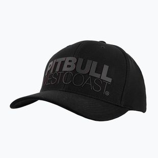 Pitbull West Coast pánska čiapka Snapback Seascape black/red print