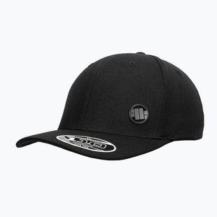 Pitbull West Coast pánske Snapback Hook & Loop ,,3D Metal Logo" black