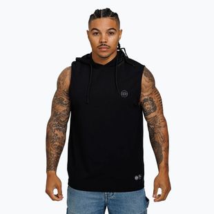 Pánske tielko Pitbull Hilltop Hooded Sleeveless black