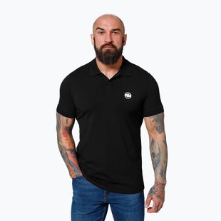 Pánska polokošeľa Pitbull Small Logo black