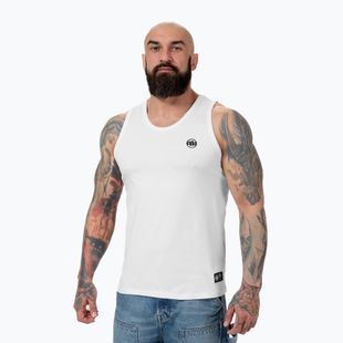 Pánsky top Pitbull West Coast Small Logo white