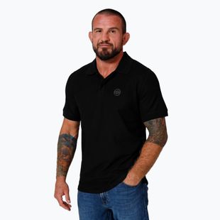 Pánska polokošeľa Pitbull West Coast Rockey Polo black