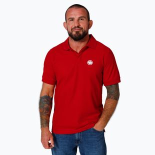 Pánska polokošeľa   Pitbull West Coast Rockey Polo red