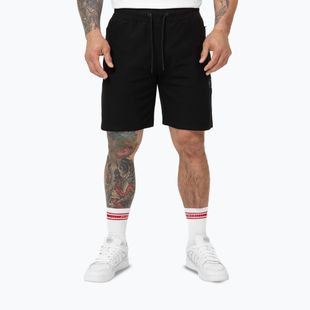 Pánske šortky Pitbull West Coast Pique Rockey black