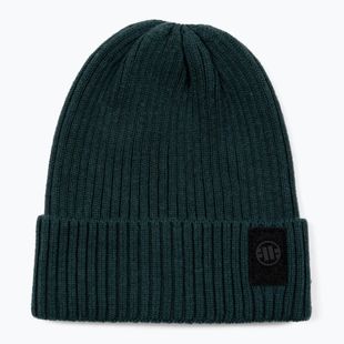 Zimná čiapka Pitbull Beanie Velcro Logo green