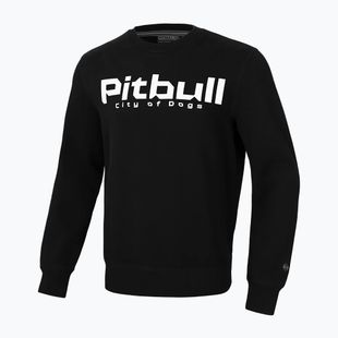 Pánska mikina Pitbull West Coast Crewneck City Of Dogs black