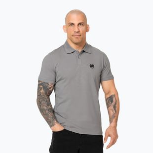 Pánska polokošeľa Pitbull Small Logo grey