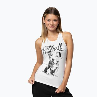 Dámske tielko Pitbull Puppy biele