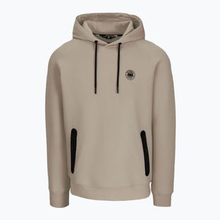 Pánska mikina Pitbull Dogwood Hooded Sweatshirt dark sand