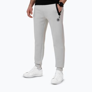 Pánske nohavice Pitbull Dogwood Track Pants white/blue