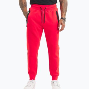 Pánske nohavice Pitbull Dogwood Track Pants fluo/red