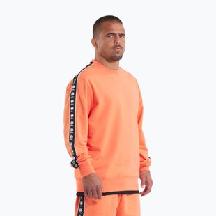 Pánska mikina Pitbull Tape Nugget Crewneck Sweatshirt bright salmon