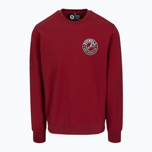 Pánska mikina Pitbull San Diego Ca Crewneck Sweatshirt burgundy
