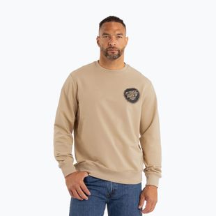 Pánska mikina Pitbull Graffitti Crewneck Sweatshirt pale sand