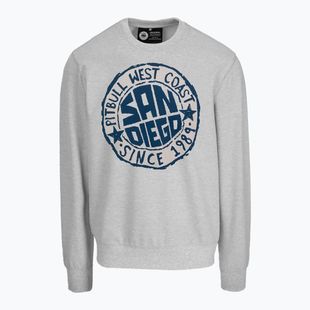 Pánska mikina Pitbull San Diego Sun Crewneck Sweatshirt grey/melange