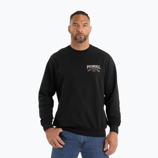 Pánska mikina Pitbull Troublemaker Crewneck Sweatshirt black