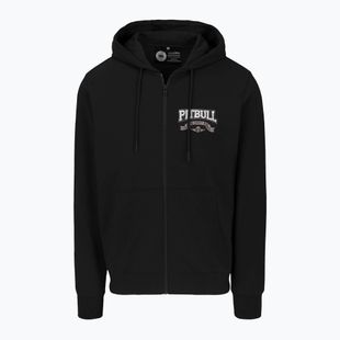 Pánska mikina Pitbull Troublemaker Hooded Zip Sweatshirt black