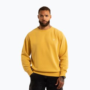 Pánska mikina Pitbull Lancaster 2 Crewneck Sweatshirt washed yellow