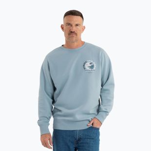 Pánska mikina Pitbull Planet Surf Crewneck Sweatshirt light blue