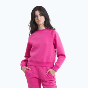 Dámska mikina Pitbull Discovery Crewneck Sweatshirt malinovo červená