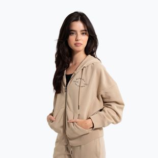 Dámska mikina Pitbull Manzanita Heart Hooded Zip Sweatshirt sand