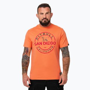 Pánske tričko Pitbull San Diego Ins. fluo orange